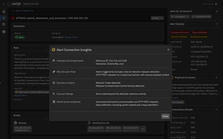 guided triage alert connection insights