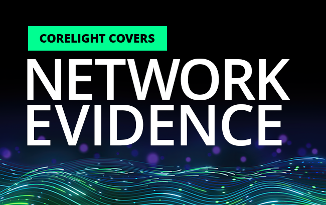 corelight covers network evidence